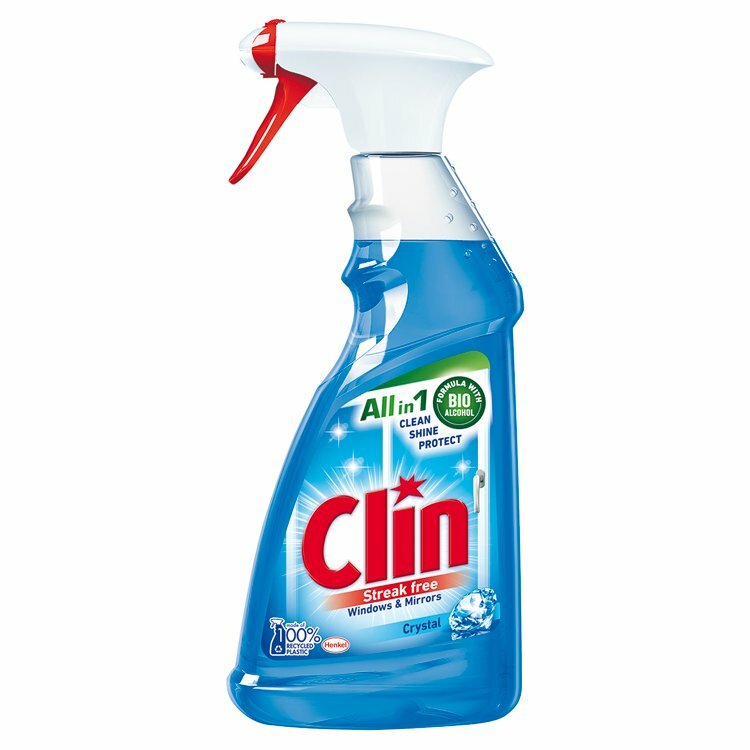 CLIN WINDOW CLEANER PUMP 500 ML BLUE