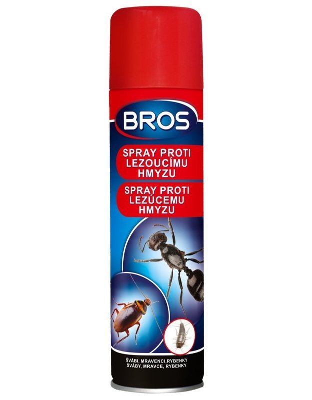 BROS 00516 SPREJ PROTI LEZUCEMU HMYZU, 400 ML