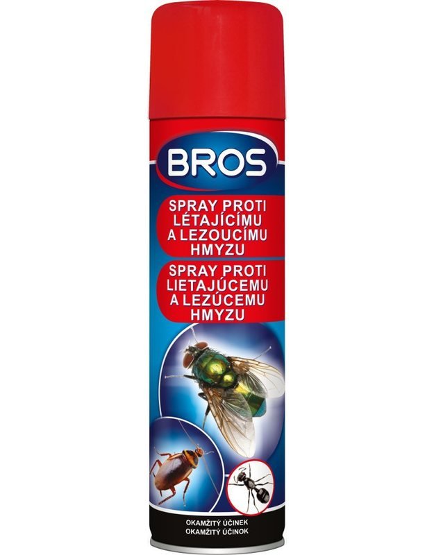 BROS SPREJ PROTI LIETAJUCEMU A LEZUCEMU HMYZU 400 ML