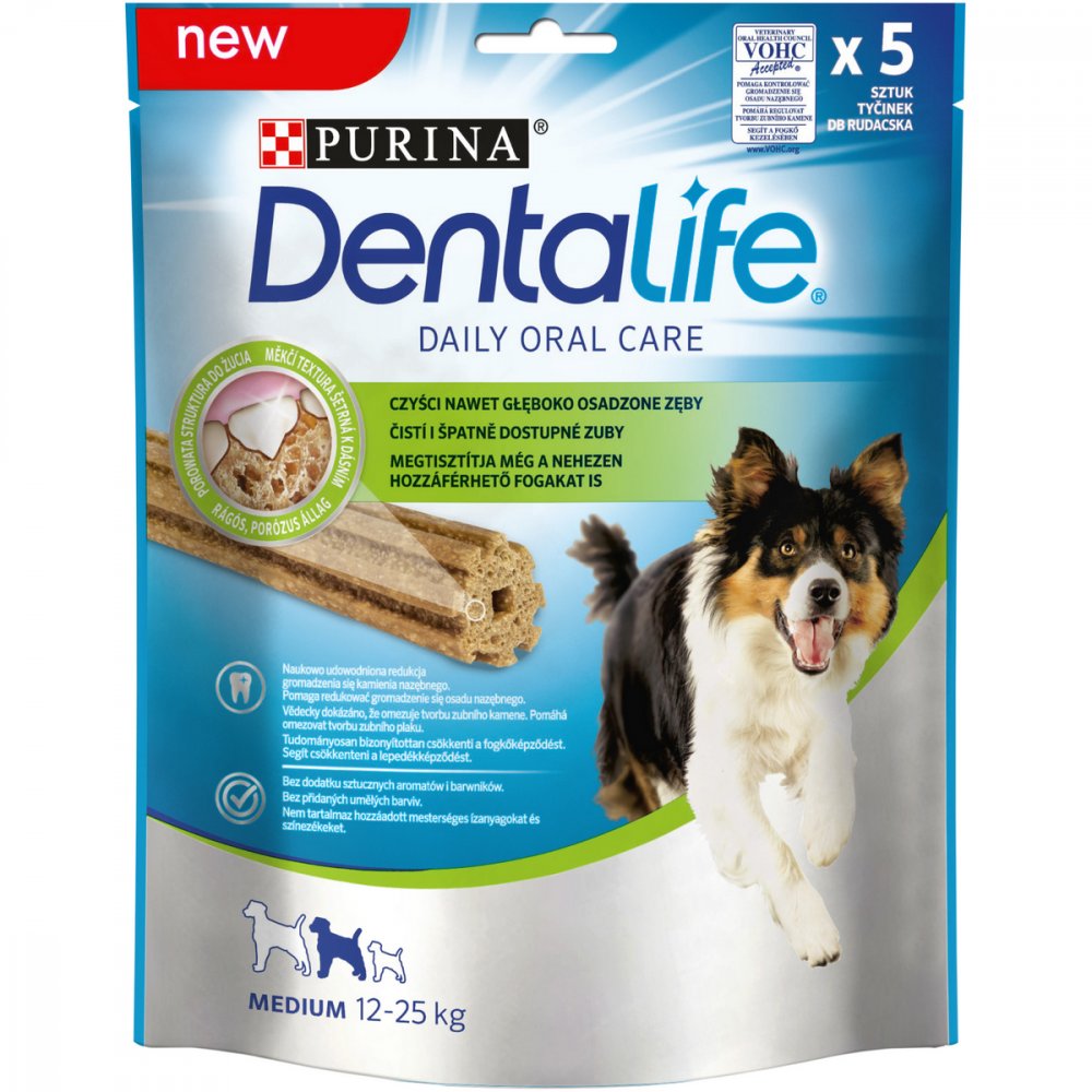 Obrázok Dentalife medium 5× 115 g (7613036894449)