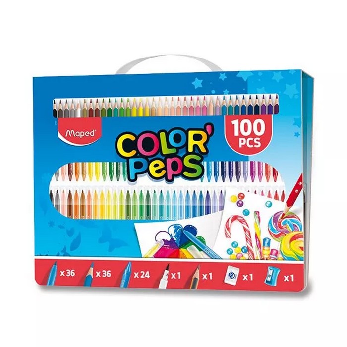 MAPED SUPRAVA COLOR PEPS VYTVARNYCH POTRIEB 100KS