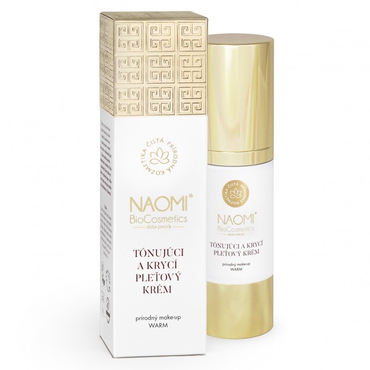 NAOMI BIOCOSMETICS TONUJUCI A KRYCI PLETOVY KREM WARM 30ML