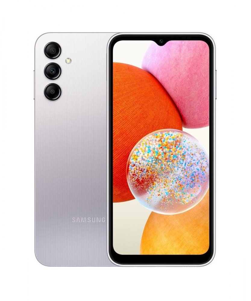 Obrázok Samsung Galaxy A14 4 GB / 128 GB (SM-A145RZSVEUE) strieborný