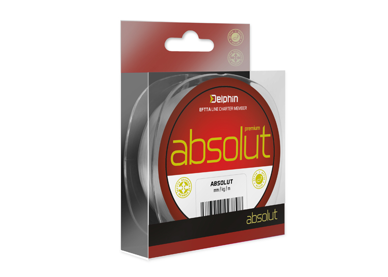 Obrázok DELPHIN ABSOLUT vlasec transparentný 300 m Rozmer: 0,22mm 10,4lbs