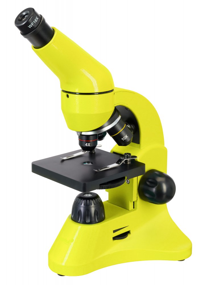 Mikroskop Levenhuk Rainbow 50L PLUS (Lime, CZ)