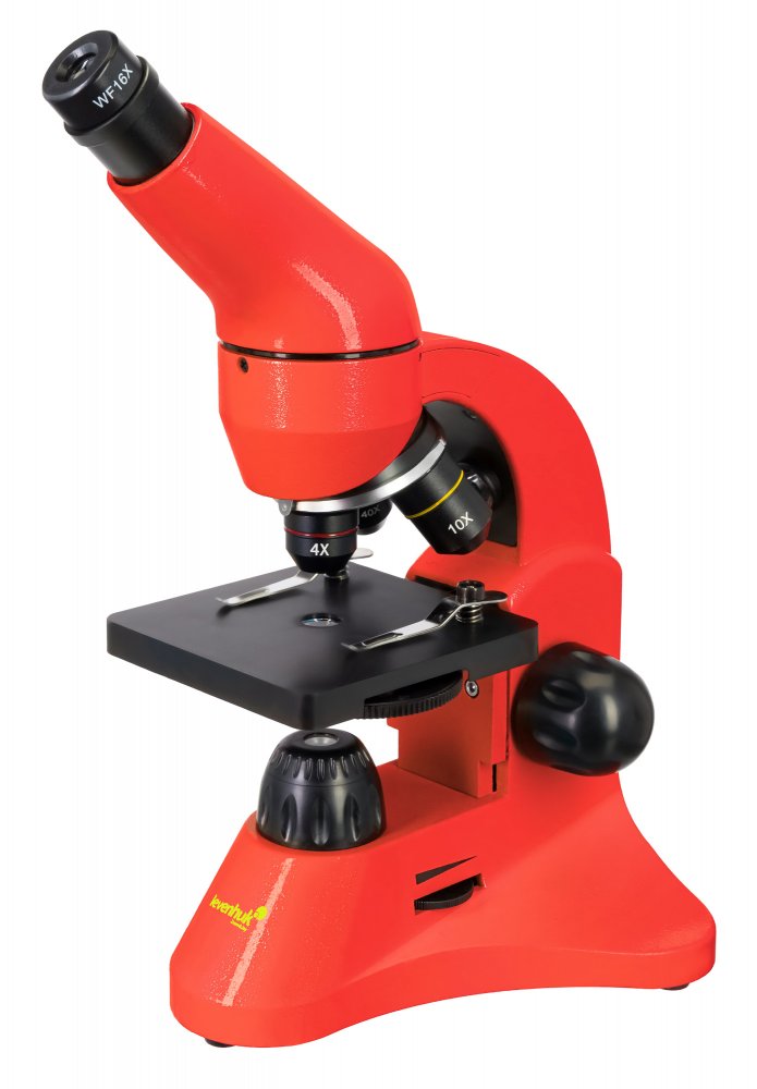Mikroskop Levenhuk Rainbow 50L PLUS (Orange, CZ)