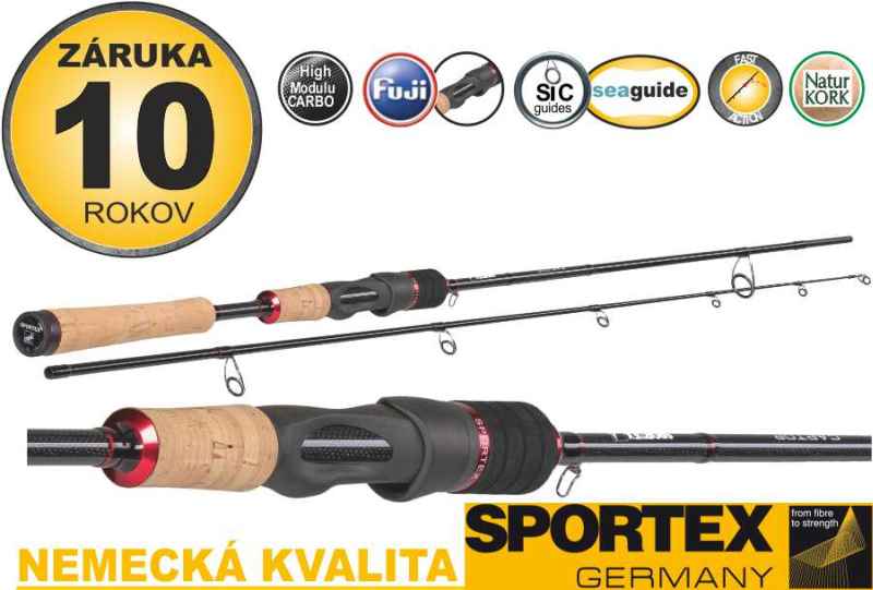 Prívlačové prúty Captor Spin 2-diel 210cm / 20g