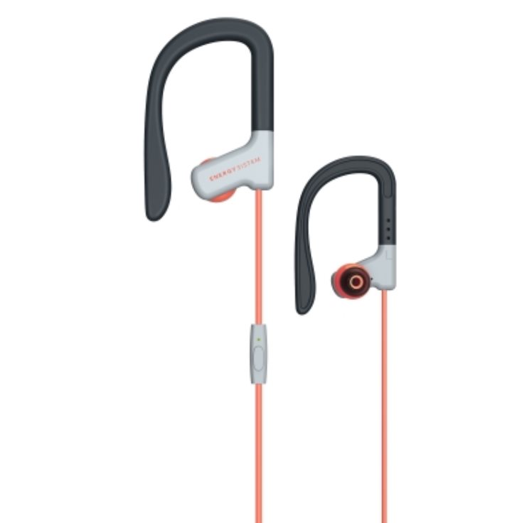 Obrázok Energy Sistem Earphones Sport 1 Red (429349)