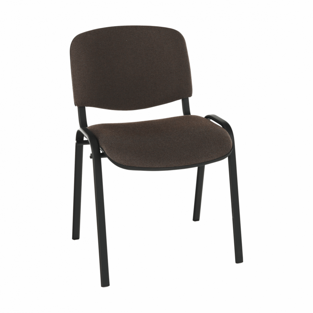 KONDELA Kancelárska stolička, hnedá, ISO NEW