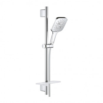 Obrázok GROHE - Rainshower SmartActive Cube Súprava sprchovej hlavice 130, 3 prúdy, tyče 600 mm a hadice, chróm (26583000)