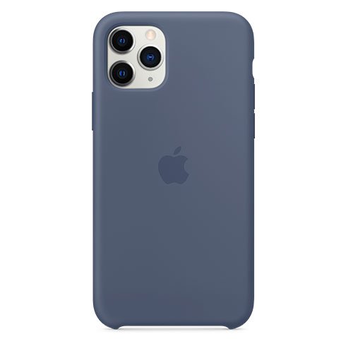 Obrázok Apple iPhone 11 Pro Silikónový kryt seversky modrý (MWYR2ZM/A)