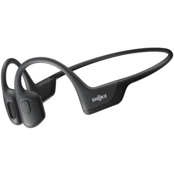 AFTERSHOKZ OPENRUN PRE BLUETOOTH SLUCHADLA PRED USI, CIERNA