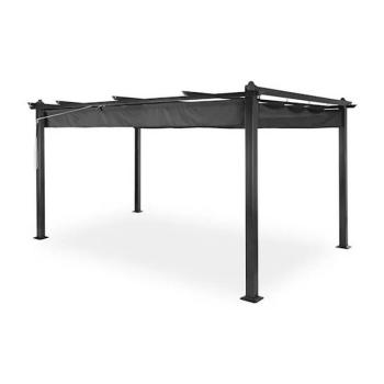 BLUMFELDT PANTHEON, PERGOLA, PRISTRESOK, 3 X 4 M, HLINIK, STRIESKA PROTI SLNKU, SIVA, 10031883
