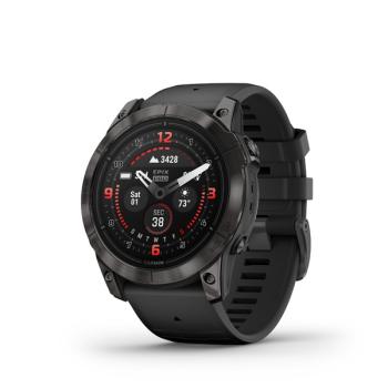 GARMIN EPIX PRO (GEN 2) SAPPHIRE, 51 MM, CARBON GRAY DLC TITANIUM, BLACK BAND 010-02804-01