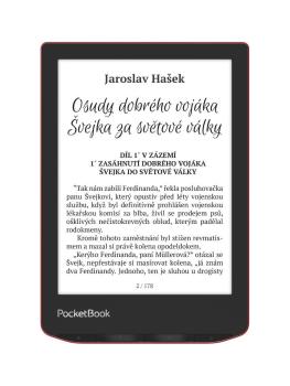 POCKETBOOK E-BOOK 634 VERSE PRO PASSION RED, EBKPK1287