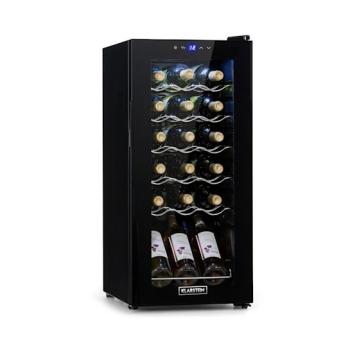 KLARSTEIN SHIRAZ 18 SLIM UNO, CHLADNICKA NA VINO, 50L,L DOTYKOVY OVLADACI PANEL, 5-18°C, 10035026