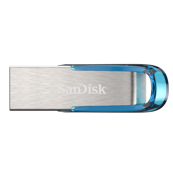 SANDISK ULTRA FLAIR 128GB USB 3.0 TROPICKA MODRA, SDCZ73-128G-G46B