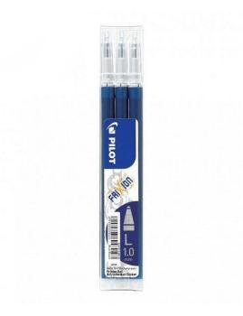 PILOT FRIXION CLICKER 1 MM, NAPLN, MODROCIERNA, 3 KS