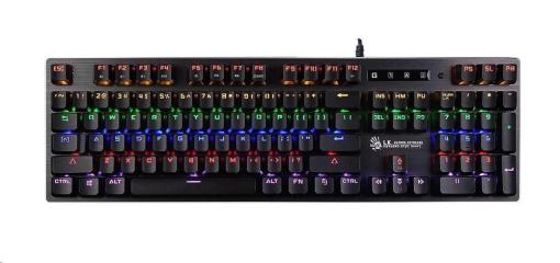 A4TECH BLOODY B760W, MECHANICKA KLAVESNICA, RGB, USB, CZ