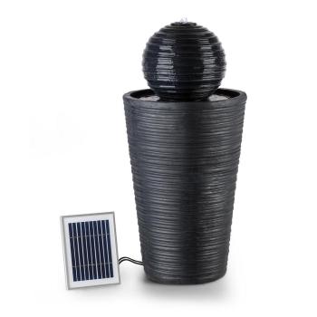 BLUMFELDT LIQUITORRE XL, SOLARNA FONTANA, 200 L/H, SOLARNY PANEL, 2 W, AKU, LED, POLYRESIN, 10033274