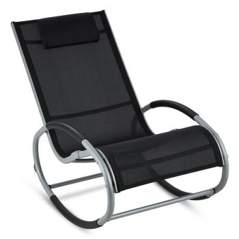 BLUMFELDT RETIRO, HOJDACIE KRESLO, HLINIK, POLYESTER, CIERNE, 10030615