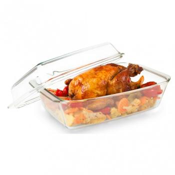 DE GUSTO SKLENENY PEKAC S VEKOM 3,5 L 35X21X14 CM