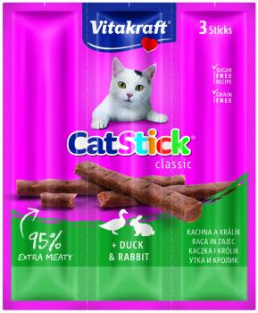 VITAKRAFT CAT STICK MINI KRALIK-KACICA 3X6G, 2418200
