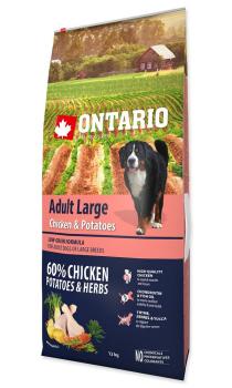 ONTARIO DOG ADULT LARGE CHICKEN AND POTATOES AND HERBS (12KG)