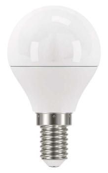 EMOS ZQ1222 LED ZIAROVKA CLASSIC MINI GLOBE 6W E14 STUDENA BIELA