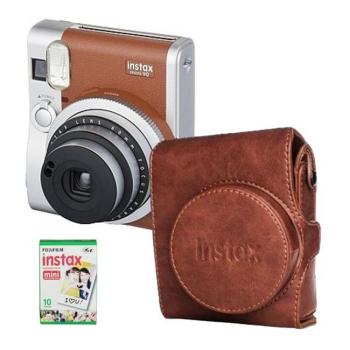FUJIFILM INSTAX MINI 90 NEO CLASSIC BROWN + FILM + PUZDRO