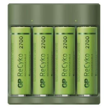 GP NAB. BAT. EVERYDAY B421 + 4× AA REC 2700 + USB