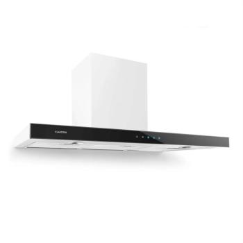 KLARSTEIN BON VIVANT NOIR, 90 CM, 630,5 M3/H, KOMINOVY DIGESTOR, CASOVAC, SKLO, 10026951