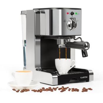 KLARSTEIN PASSIOANATA 15, ESPRESSO KAVOVAR, 15 BAROV, CAPUCCINO, MLIECNA PENA, STRIEBORNY, 10031700