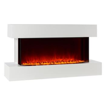 KLARSTEIN STUDIO-2, BIELY, ELEKTRICKY KOZUB, LED SIMULACIA PLAMENA, 1000/2000 W, 40 M, 10030846