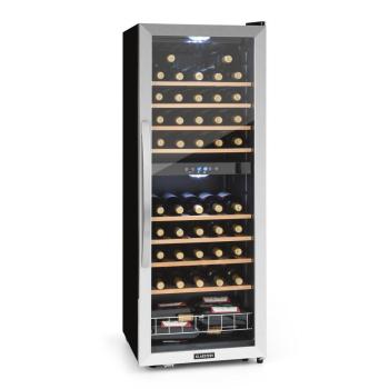 KLARSTEIN VINAMOUR 54D, VINOTEKA, 2 ZONY, 148 L, 54 FLIAS, CELO Z USLACHTILEJ OCELE, 10030714