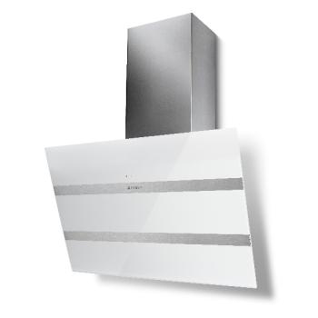 FABER STEELMAX WH A80 LED BIELE SKLO, 330.0538.523