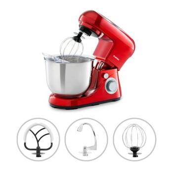 KLARSTEIN BELLA PICO 2G, KUCHYNSKY ROBOT, 1200 W, 1,6HP, 6 STUPNOV, 5 LITROV, CERVENY, 10033801