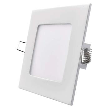 EMOS ZD2121 LED PANEL 120X120, STVORCOVY VSTAVANY BIELY, 6W TEPLA BIELA vystavený kus
