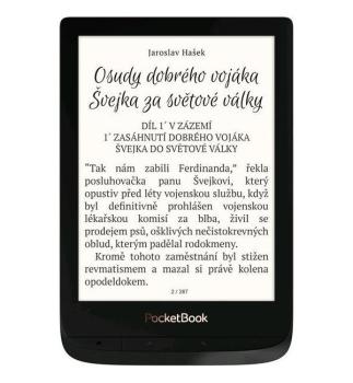 POCKETBOOK 627 TOUCH LUX 4, OBSIDIAN BLACK
