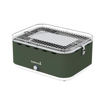 BARBECOOK BC-CHA-1018 STOLNY GRIL NA DREVENE UHLIE CARLO, ZELENY vystavený kus