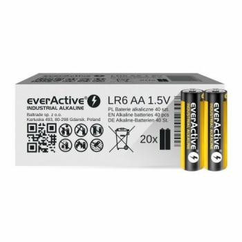 EVERACTIVE LR06/AA, ALKALICKE BATERIE, 40KS