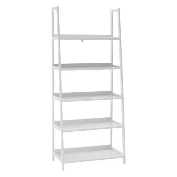 KONDELA REON TYP 3, 5-POLICOVY REGAL, BIELA