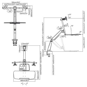 STELL SOS 3100 SIT-STAND