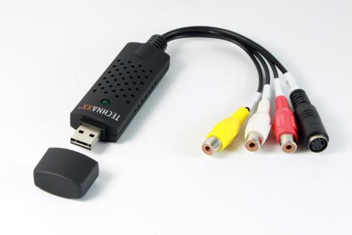 TECHNAXX USB VIDEO GRABBER VHS NA DIGITAL TX-20 1604