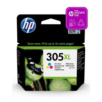 HP ORIGINAL INK 3YM63AE, HP 305XL,TRI-COLOUR