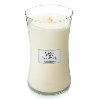 WOODWICK SVIECKA OVALNA VAZA ISLAND COCONUT 609,5G, 93115E