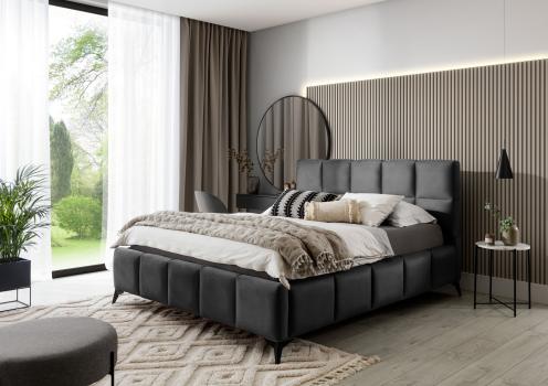 ELTAP POSTEL MIST 180X200, NUBE 6, DARK GRAY, 22425