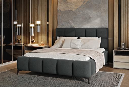 ELTAP POSTEL MIST 180X200, VERO 5, DARK GRAY, 22419