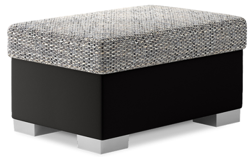 ELTAP POUF R4, BERLIN 01, SOFT 11, GRAY, 29554