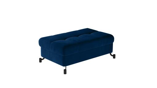 ELTAP POUF LORELLE, MONOLITH 77, DARK BLUE, 27723